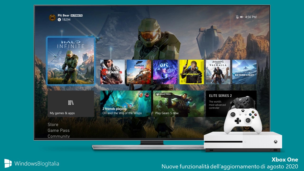 L Aggiornamento Disponibile Per Tutti Su Xbox One