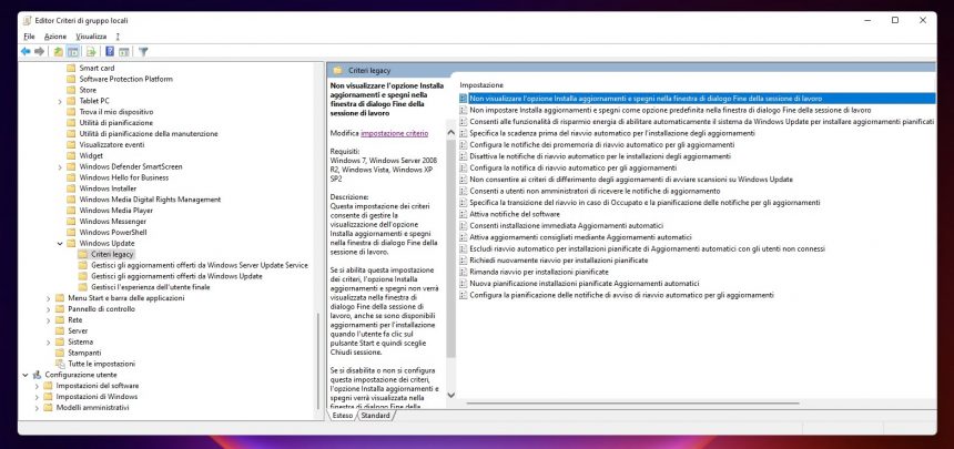 Microsoft Avvisa Non Impostate Questi Criteri Di Gruppo In Windows