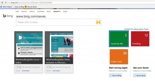 Microsoft lancia Bing Saves Beta, l'alternativa a Pocket ...
