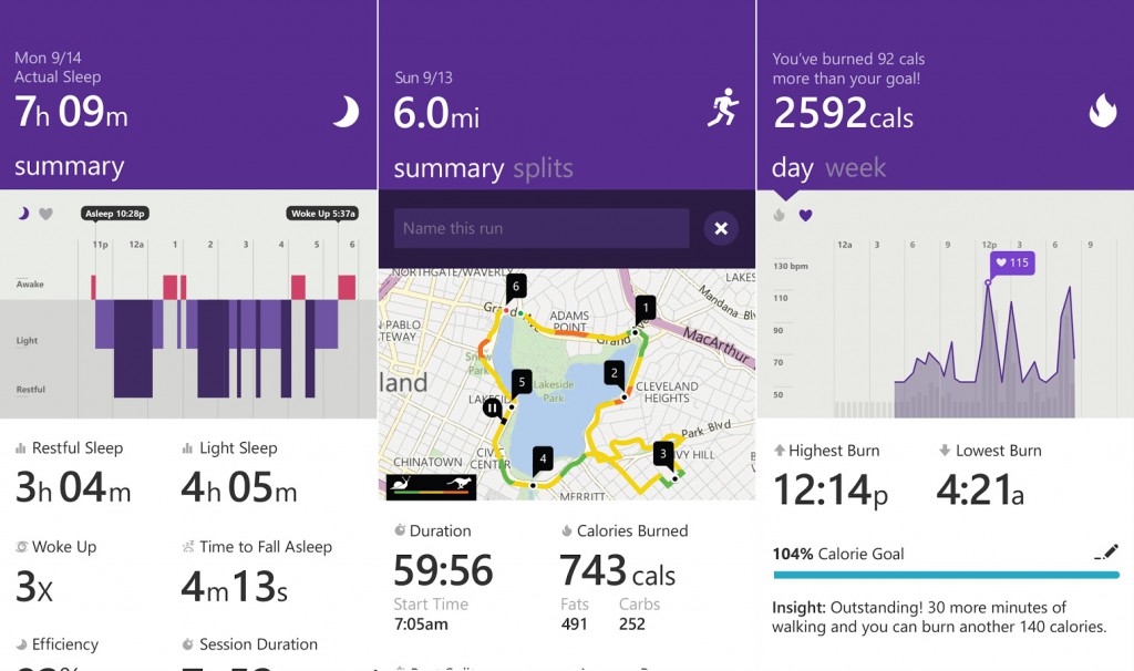 microsoft band sleep tracker