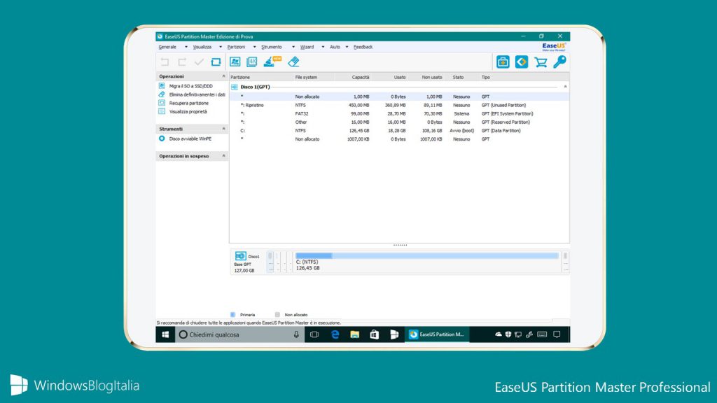 EASEUS Partition Master 17.9 for windows instal