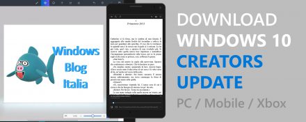 Windows 10 Creators Update multipiattaforma