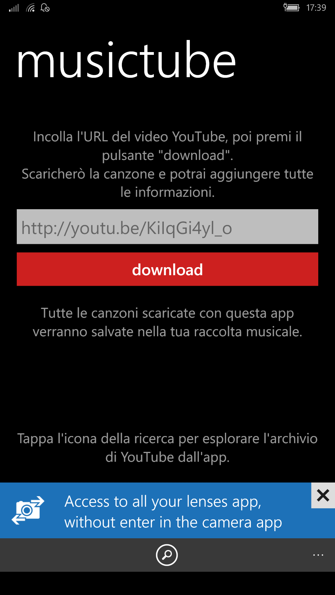youtube music app for windows 10