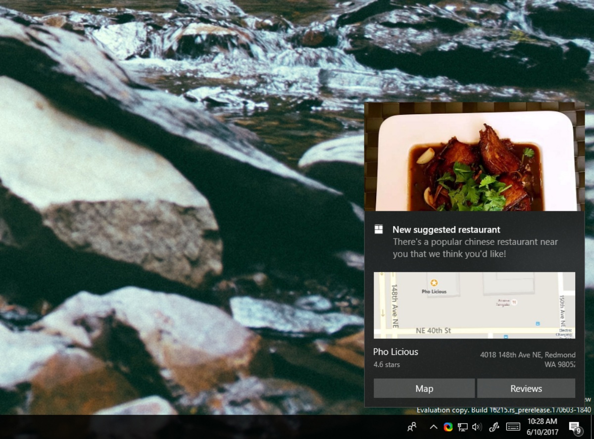 Windows 10 notifiche interattive multi-step