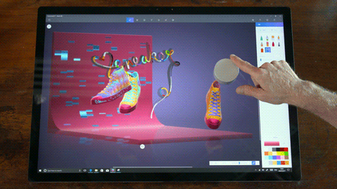 Paint 3D Surface Dial