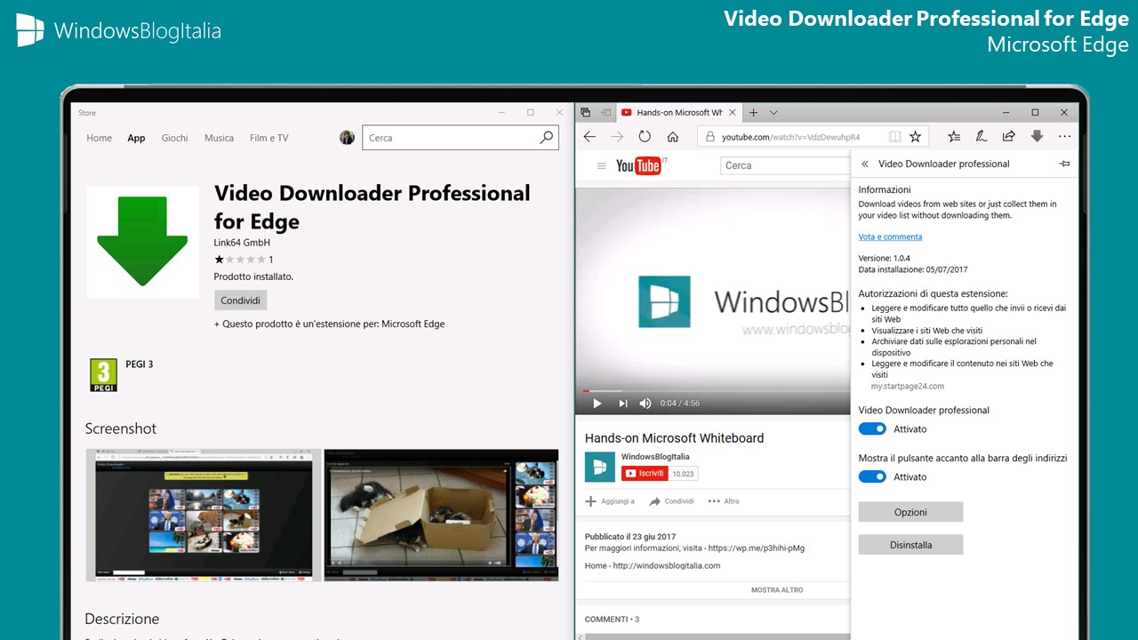 Video Downloader Edge