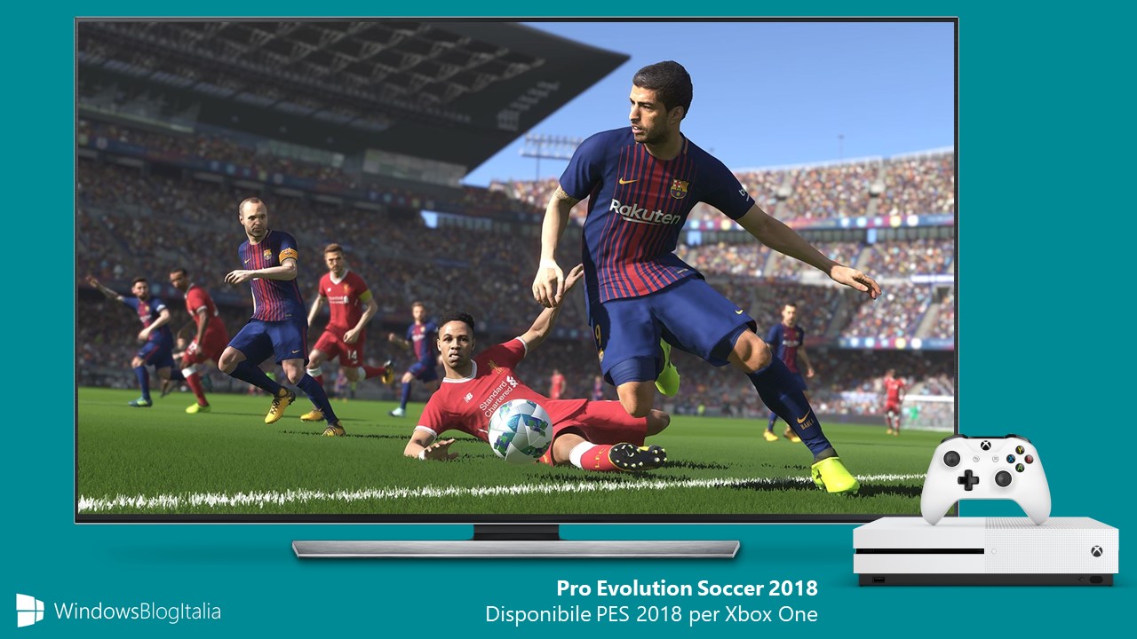 Download Pro Evolution Soccer 2018 PES 2018 Xbox One