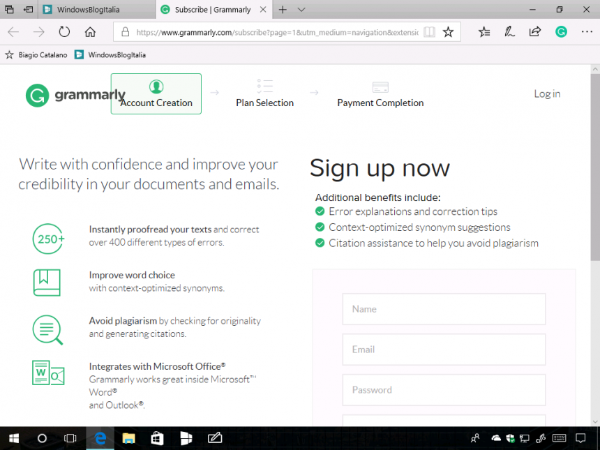 grammarly for microsoft edge download