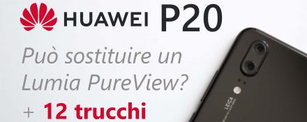 Recensione Huawei P20