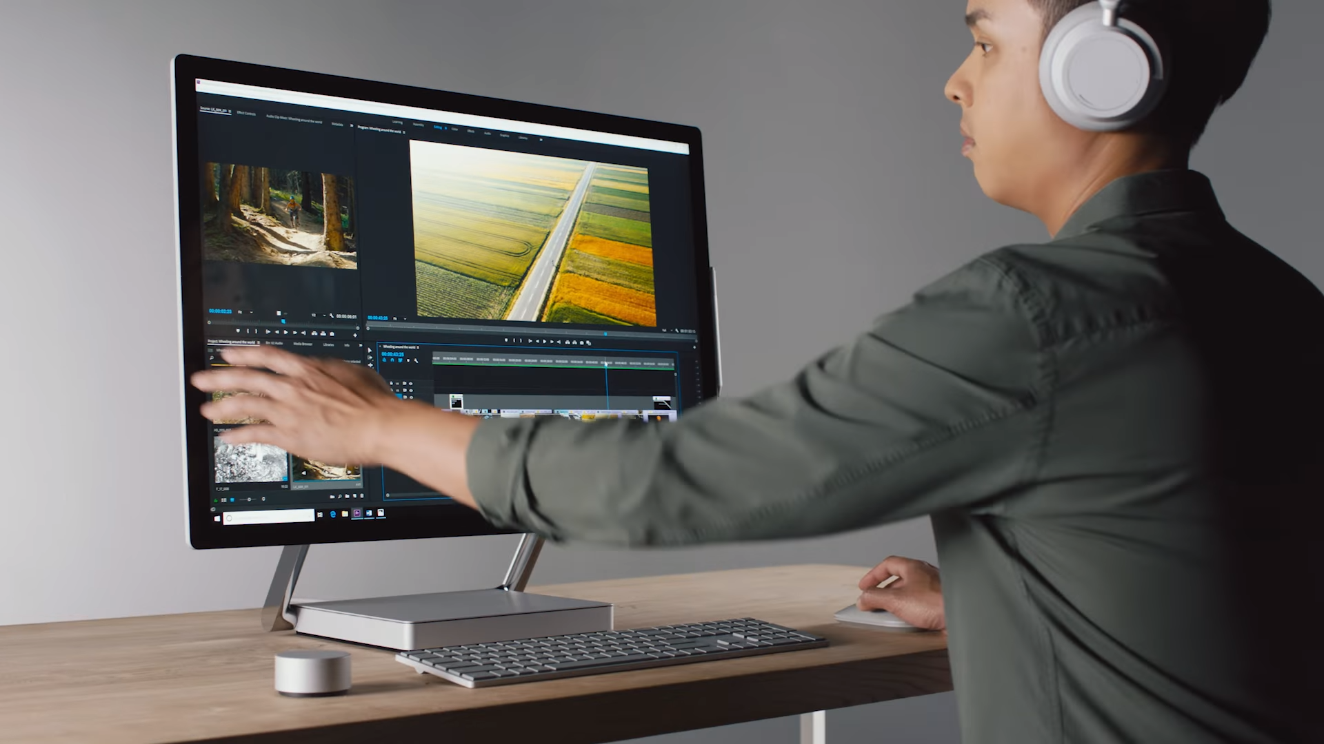 microsoft surface for video editing