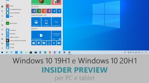 Download E Novità Di Windows 10 19h1 Build 18343 E 20h1 Build 18841