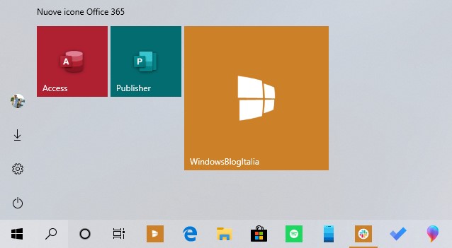 Microsoft Office 365 nuove icone per Publisher e Access