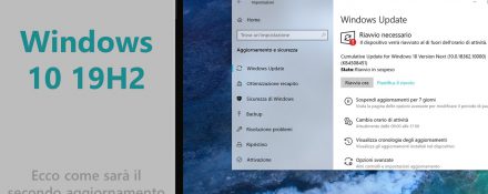 Windows 10 19H2 nuovo aggiornamento