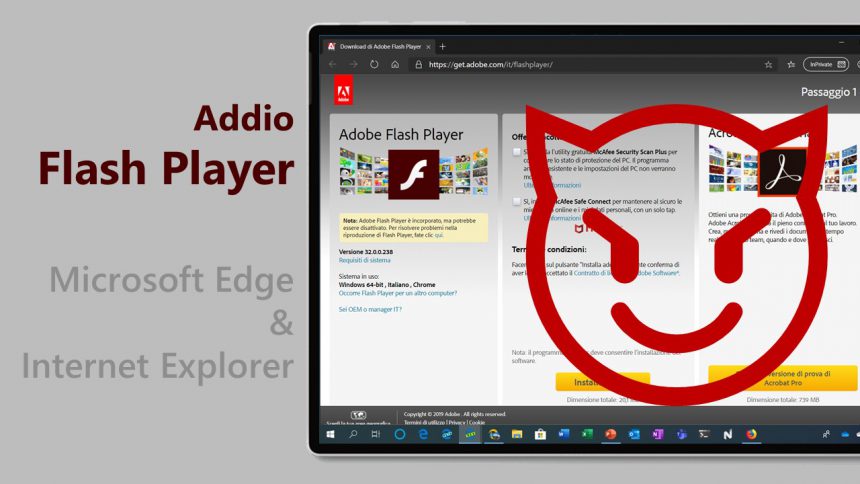 Adobe flash player microsoft edge обновить