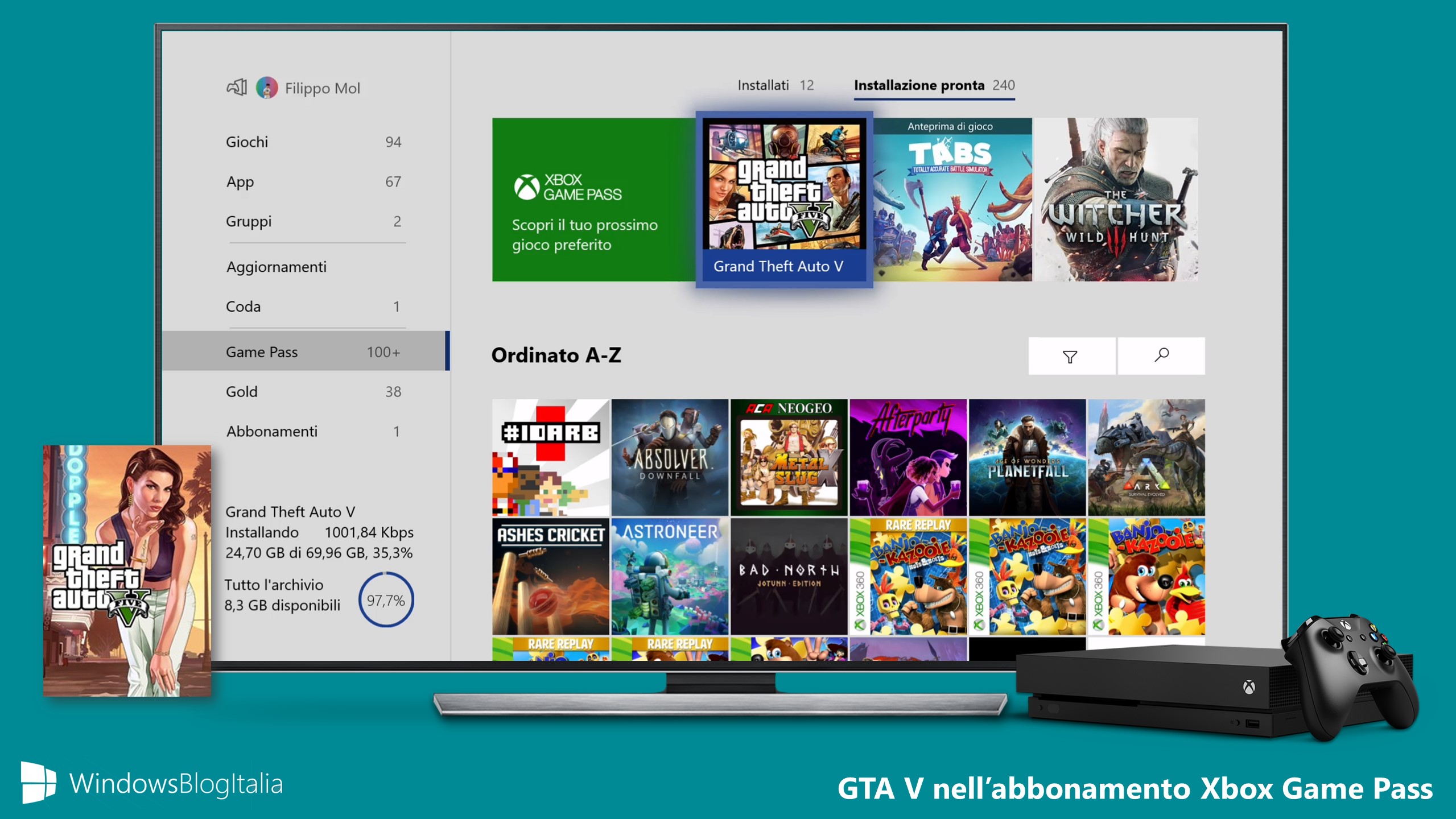 GTA V torna nuovamente gratis su Xbox Game Pass