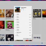 Mustastic - Riproduttore musicale per Windows 10 - Elenco brani di un album