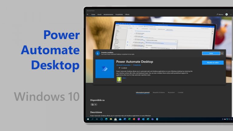 power automate desktop windows 10 home