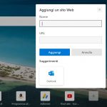 Microsoft Edge - Aggiunta di un nuovo collegamento rapido alla pagina Nuova scheda