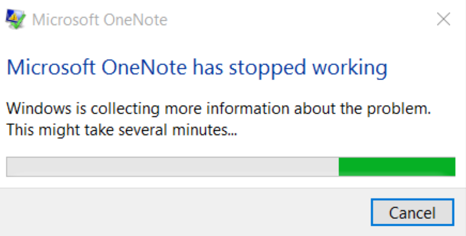 Fix crash di OneNote durante la sincronizzazione degli appunti