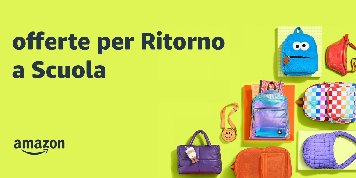 Ultime ore di offerte per il Ritorno a scuola su Amazon!