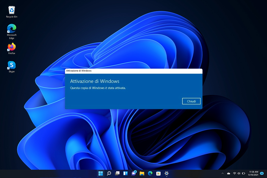 Windows 11 è attivato